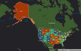 Distribuzione voti USA Distribuzione voti USA