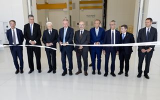 Thales Alenia Space inaugura Space Smart Factory, presente Mattarella
