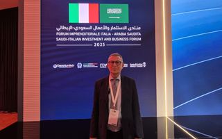 Francesco Ventura al Forum Italia–Arabia Saudita: l'ingegneria italiana al servizio della Vision 2030