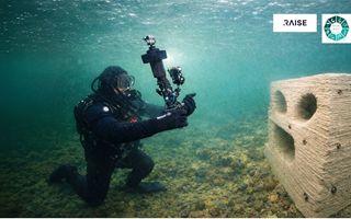 ENEA  mette in mare tre nuovi bio-reef stampati in 3D per rigenerare l'abiente marino