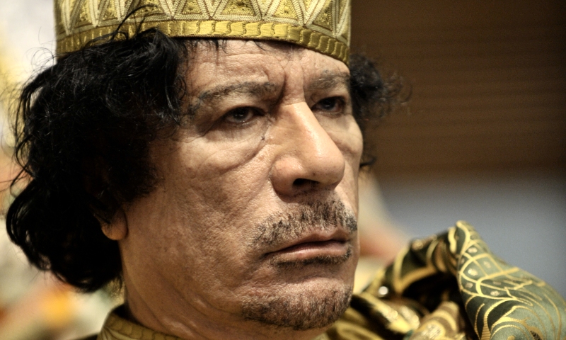 Muhammar Gheddafi