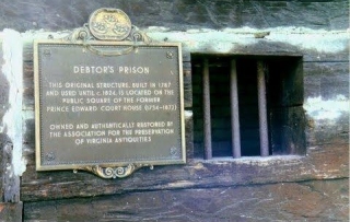 Una prigione per debitori in Virginia (dal 1787 al 1824), oggi monumento.
