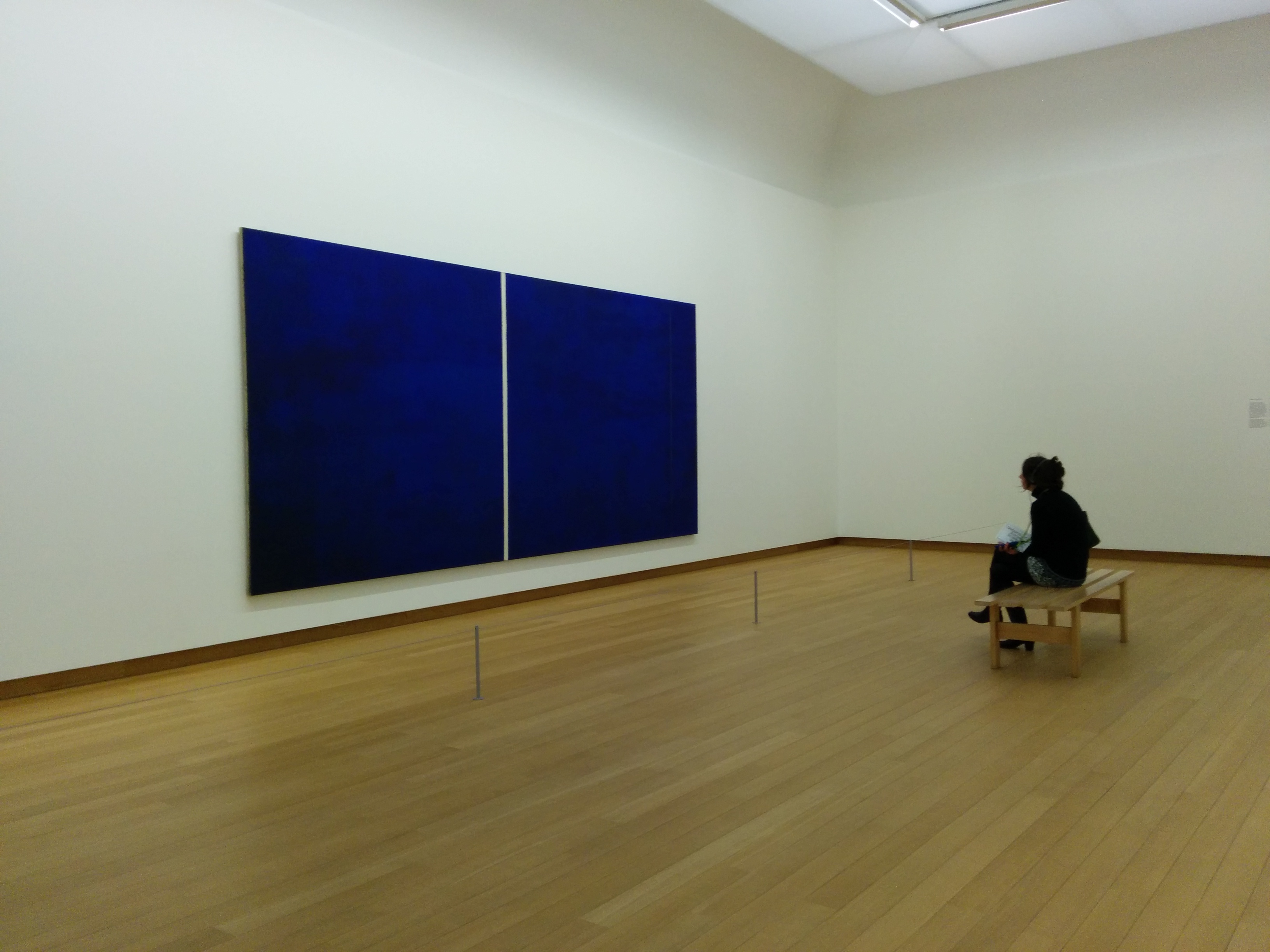 Barnett Newman. Cathedra. 1951. Stadelijk Museum. Amsterdam