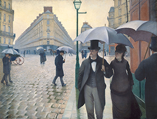 Gustave Caillebotte. La Place de l'Europe, temps de pluie. 1873.