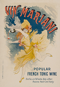 Manifesto pubblicitario del Vin Mariani