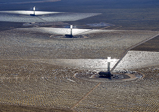 Un impianto solare nel Nevada