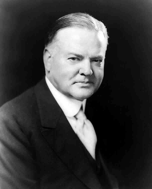 Herbert Hoover. Reflazione insufficiente Herbert Hoover. Reflazione insufficiente