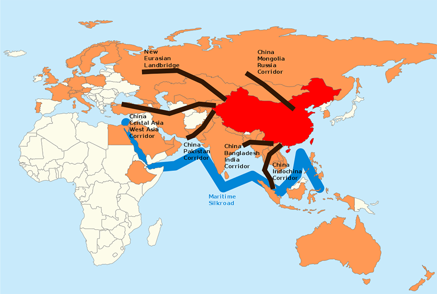 Le direttrici di One Belt, One Road Le direttrici di One Belt, One Road