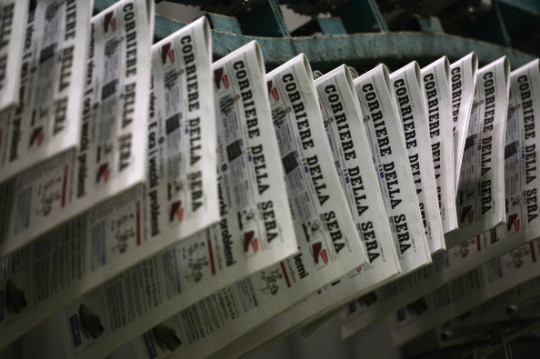 rotativa Corriere della Sera