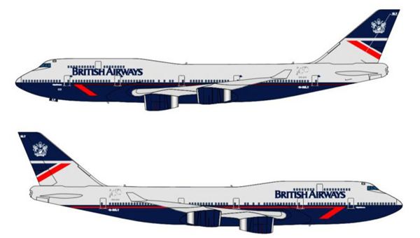 British Airways, sarà un altro 747 a "indossare" la terza "livrea storica" per centenario