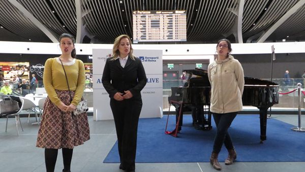AdR, all'aeroporto di Fiumicino torna l'opera con due concerti di giovani artisti