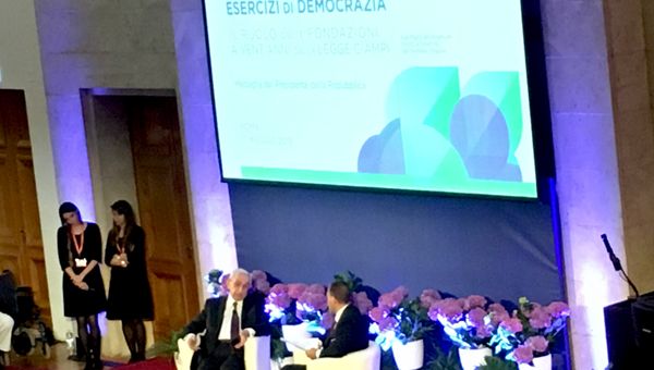 Acri, commiato di Guzzetti in occasione del ventennale della "Legge Ciampi"