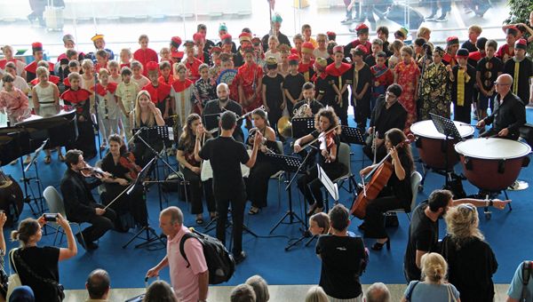 Aeroporto Fiumicino, Turandot e musica pop allietano i passeggeri in viaggio