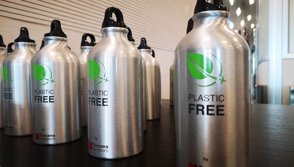 Toscana Aeroporti, al via il progetto plastic free