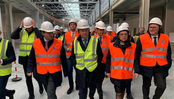 Ministra De Micheli e vertici ENAC ai cantieri di Fiumicino