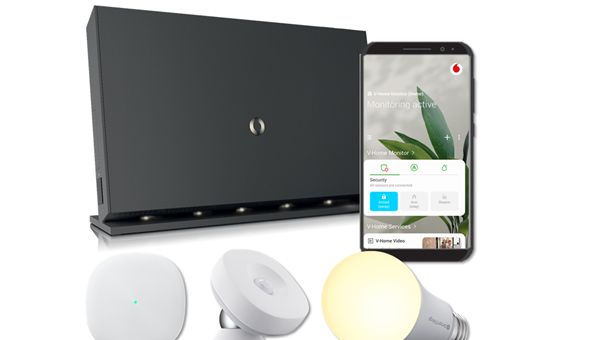 Smart home, Vodafone lancia V-Home Mini: sicurezza e intelligenza al centro