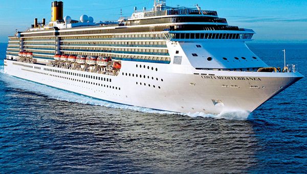 Covid-19, La Spezia: in arrivo in Porto nave da crociera Costa Mediterranea