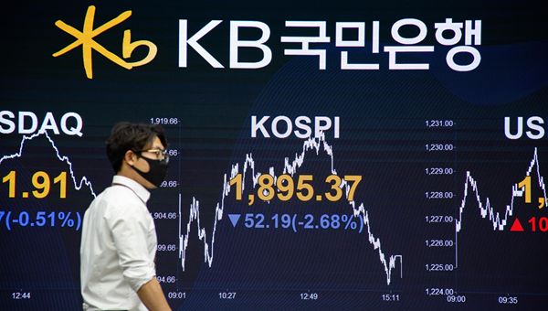 Borse asiatiche in forte ribasso in scia Wall Street