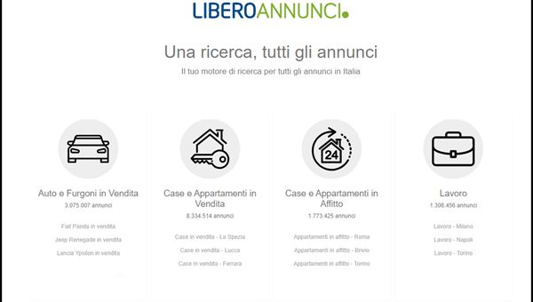 Libero Annunci, al via nuovo motore di ricerca di classified ads