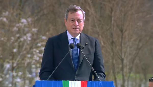 Amatrice, Draghi: "Stato vi è vicino, adesso ricostruzione procede più veloce"