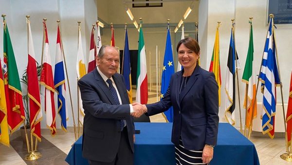 Nina Gregori, Direttrice Esecutiva dell’Agenzia Europea per l’Asilo, in visita in Italia