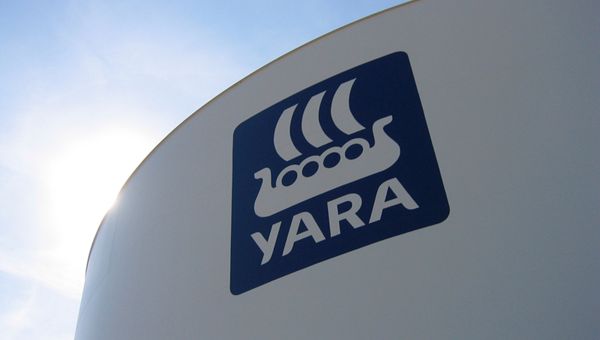 Yara riduce produzione ammoniaca a causa dei prezzi record del gas