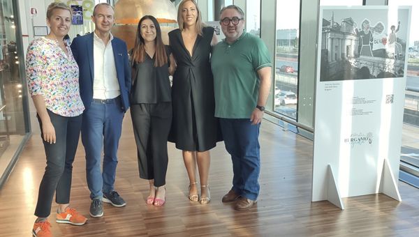 Bergamo Sognata in mostra all'aeroporto di Milano Bergamo