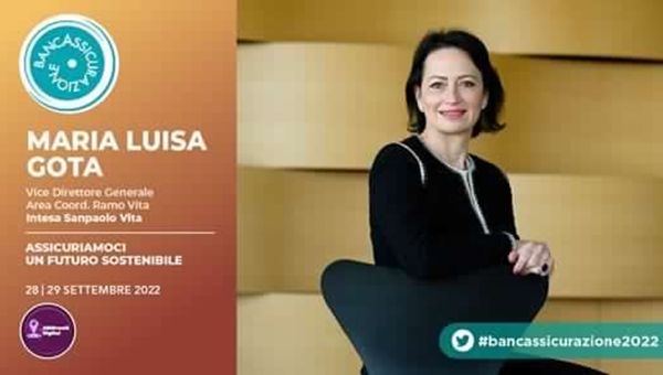 Intesa Sanpaolo, Gota: "Nel ramo vita obiettivo 75% opzioni investimento ESG entro il 2025"