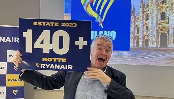 Ryanair annuncia un'estate in crescita