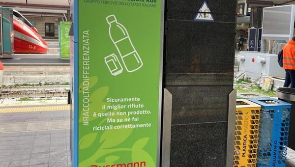 Gruppo FS partecipa con Grandi Stazioni alla Giornata Internazionale Rifiuti zero