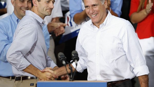 Mitt Romney sceglie Paul Ryan come suo vice
