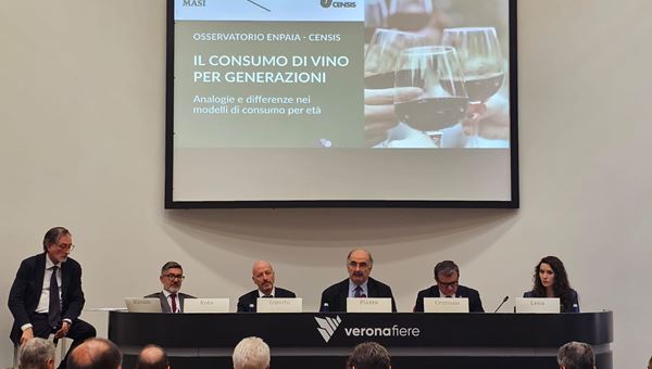 Enpaia-Censis al VInitaly: i giovani consumano più vino, ma in modo sempre più consapevole