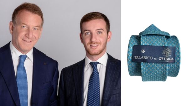 G7, cravatte e borse Talarico cadeaux italiani ai Capi di Governo