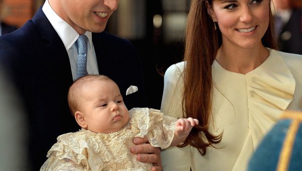 Battesimo in tono minore per il Royal Baby George