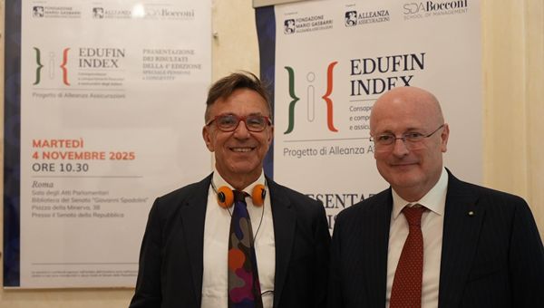 Edufin Index 2025, livello di alfabetizzazione finanziaria degli italiani non raggiunge la sufficienza