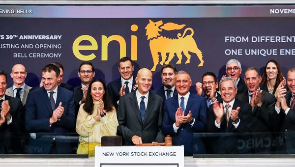 Eni celebra 30 anni di quotazione al New York Stock Exchange