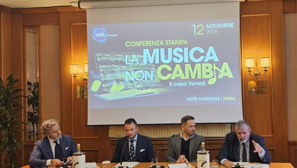 Capone (UGL): "Venezi non è simbolo da attaccare, ma professionista e lavoratrice che merita rispetto"