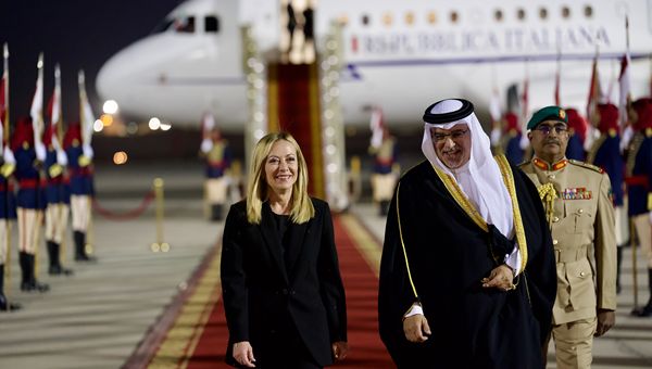 Meloni: "L'Italia sarà porta di accesso del Golfo all'Europa"