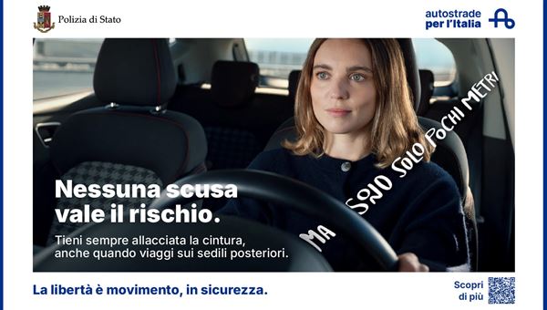 Sicurezza stradale, ASPI: al via "Guida senza rischi" in collaborazione con Polizia di Stato
