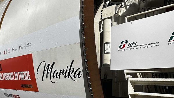 RFI (Gruppo FS), Passante AV di Firenze: “Marika” ha raggiunto nuova stazione AV di Belfiore