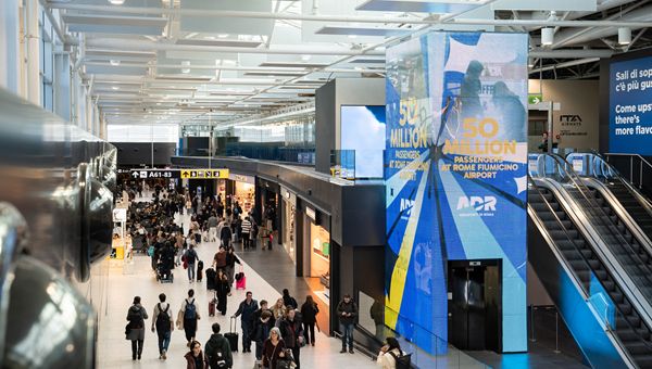 Aeroporto Fiumicino raggiunge per la prima volta 50 milioni di passeggeri
