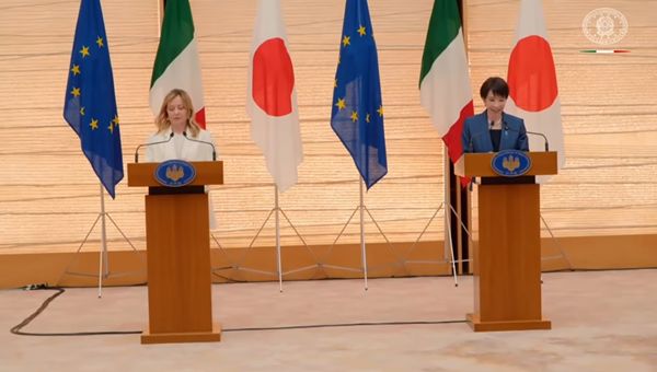 Giappone, Meloni incontra la Premier Takaichi: unità di vedute e progetti comuni