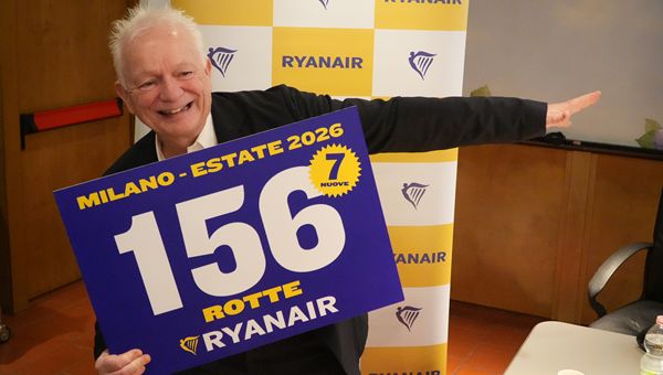 Ryanair, Wilson: operativo da record per l'estate 2026