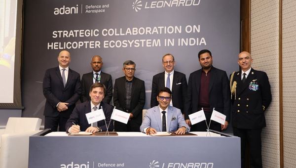Leonardo e Adani Defence: partnership strategica per gli elicotteri in India
