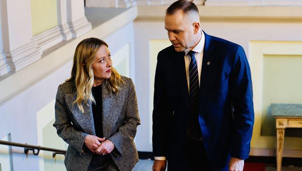 Milano-Cortina, Meloni a colloquio con Nawrocki e Al Thani