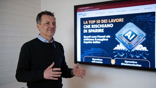 Report AI: Santoro, “Ecco le professioni più esposte all’automazione”