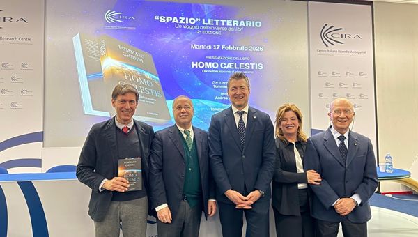 Spazio, al CIRA presentato "Homo Caelestis" di Tommaso Ghidini