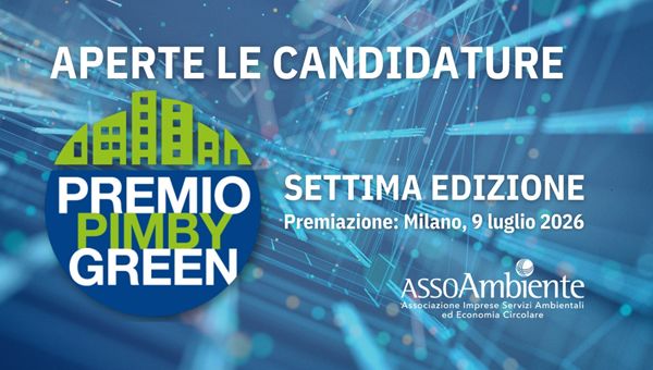 Premio "PIMBY Green 2026": candidature al via