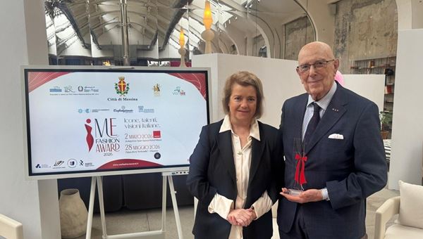 Mario Boselli riceve il Premio alla Carriera al ME Fashion Award 2026