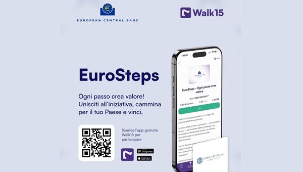Banca d'Italia presenta l'iniziativa EuroSteps Walking Challenge